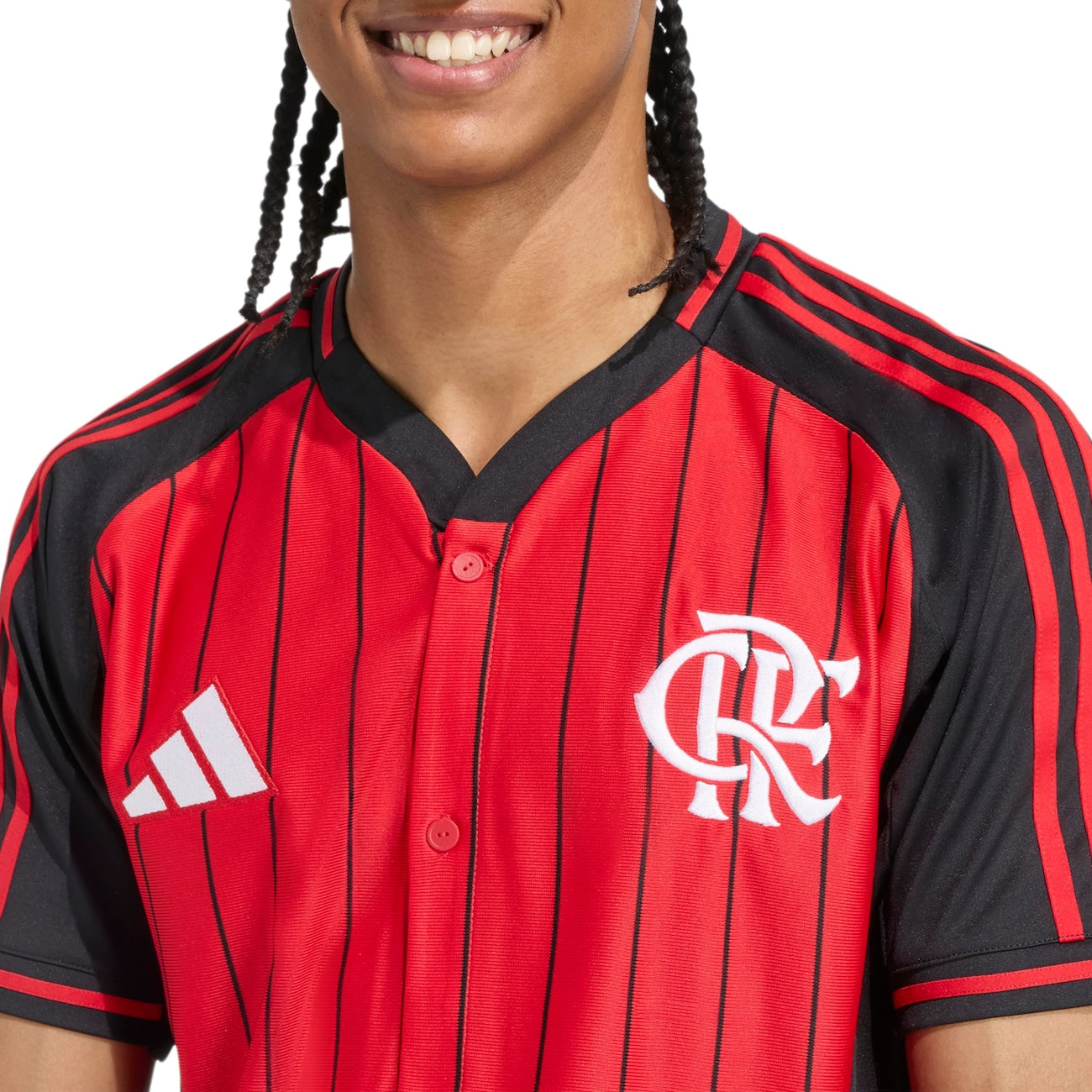 Camisa Oficial Flamengo adidas Masculina Rubro-Negra: Conforto, Estilo e Paixão pelo Mengão