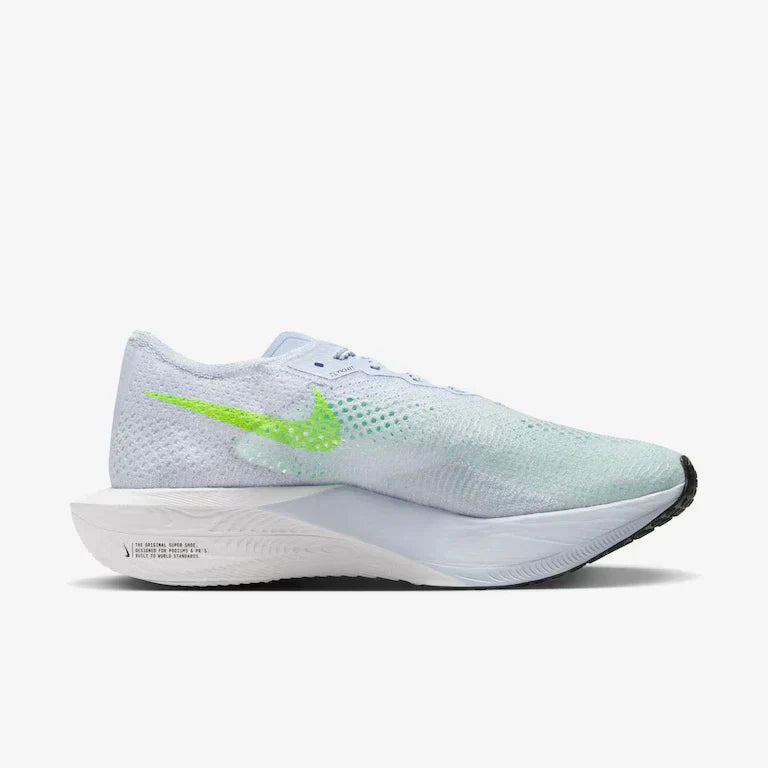 Tênis Vaporfly 3 Masculino Branco e Verde - QUEIMA DE ESTOQUE