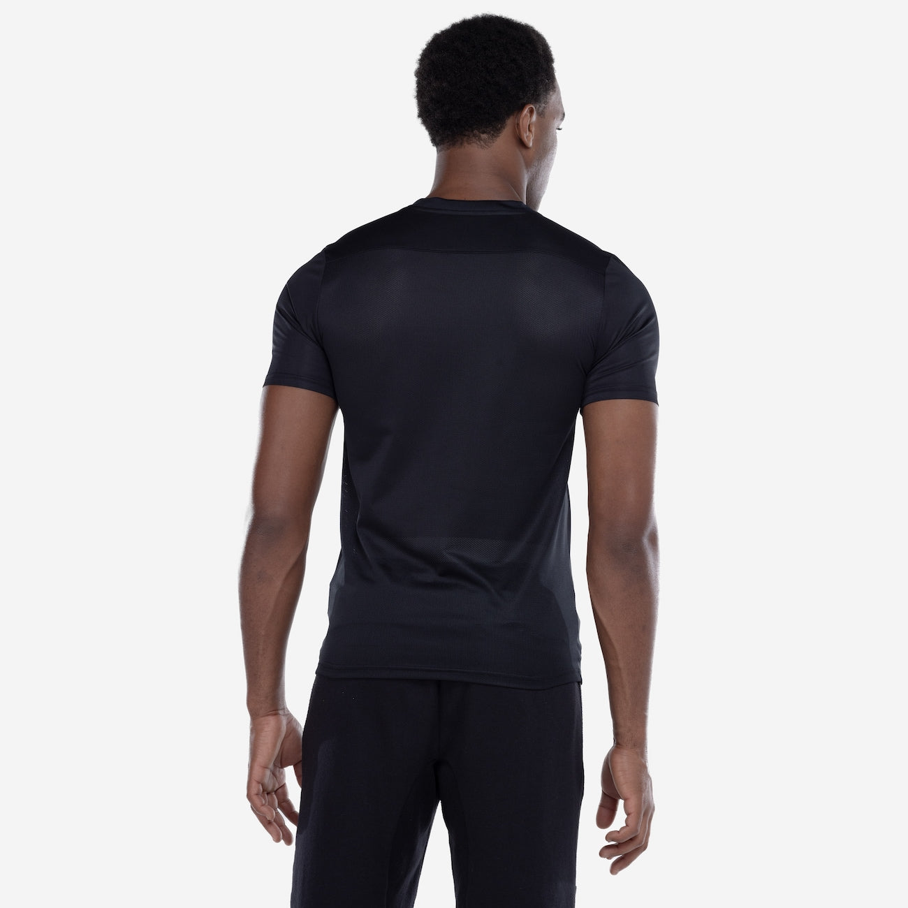 Camisa Masculina Nike Dri-Fit Park VII Performance Leve Sustentável Manga Curta Preta