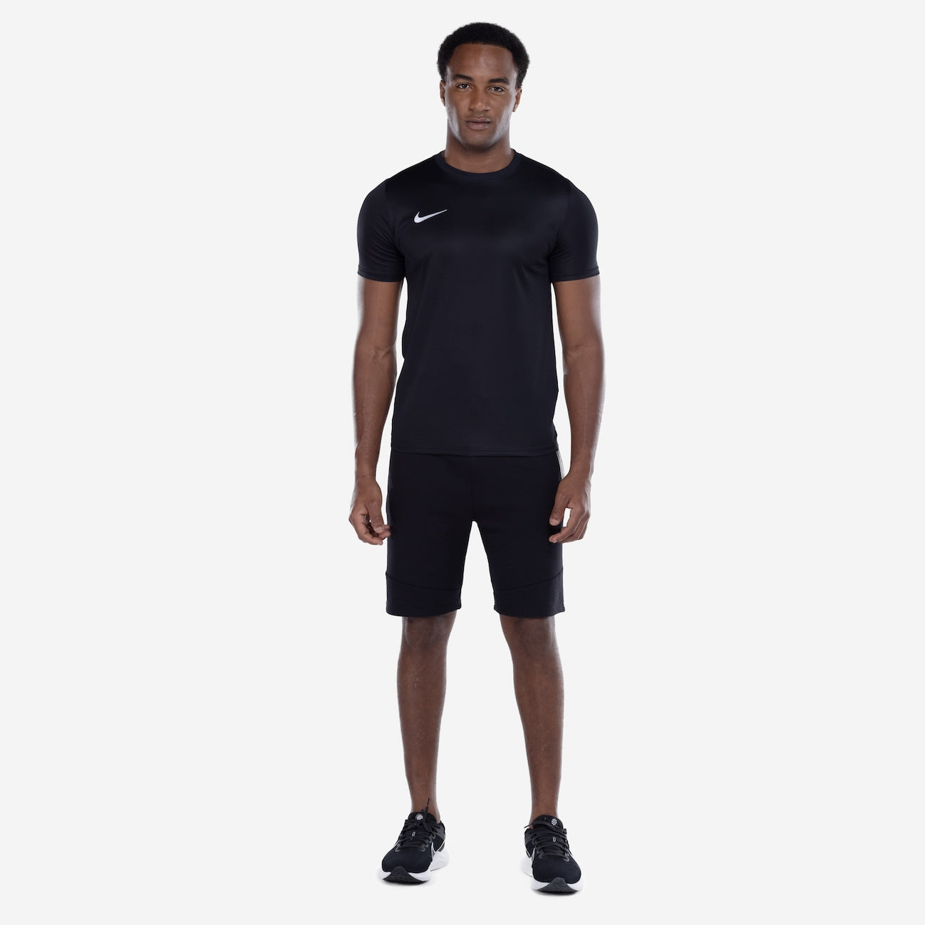 Camisa Masculina Nike Dri-Fit Park VII Performance Leve Sustentável Manga Curta Preta