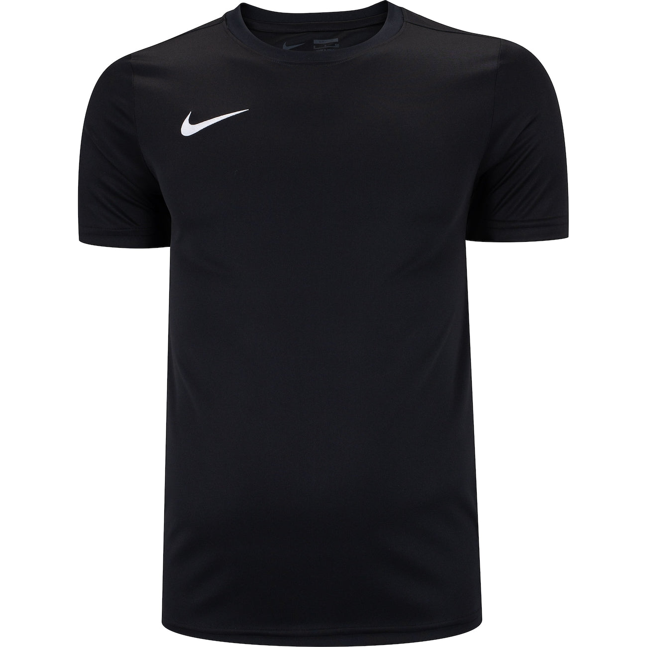 Camisa Masculina Nike Dri-Fit Park VII Performance Leve Sustentável Manga Curta Preta