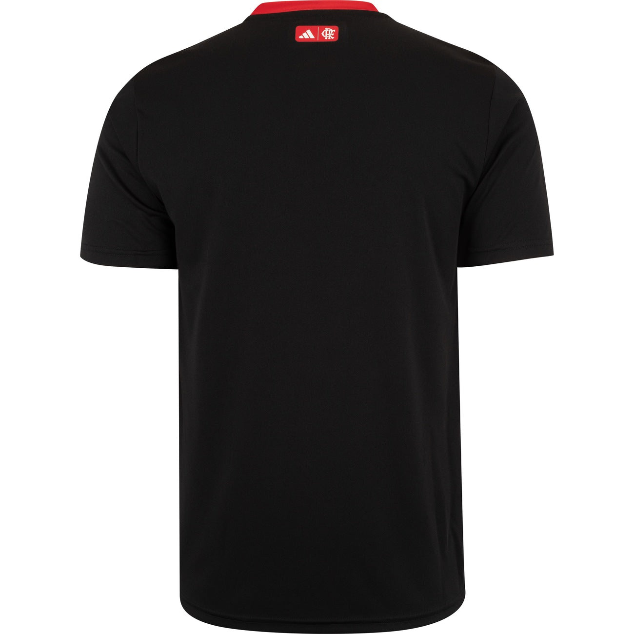 Camisa Flamengo 25/26 adidas Masculina Fanshirt Clássica Confortável Preto/Vermelha Torcedor Oficial