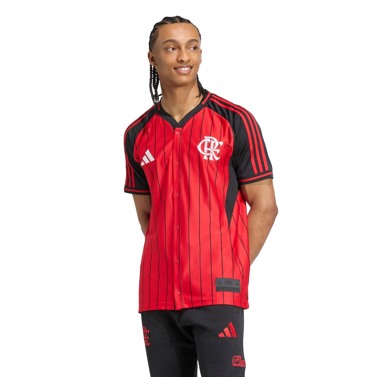 Camisa Oficial Flamengo adidas Masculina Rubro-Negra: Conforto, Estilo e Paixão pelo Mengão
