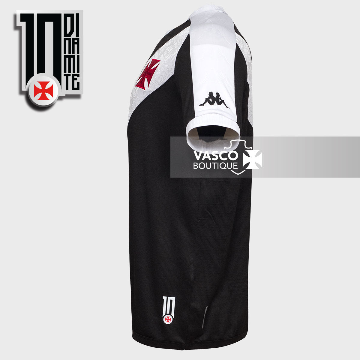 Camisa Vasco Oficial I 2024 Kappa Infantil