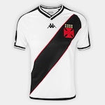 Camisa do Vasco da Gama II 24 Kappa Masculina Torcedor - QUEIMA DE ESTOQUE