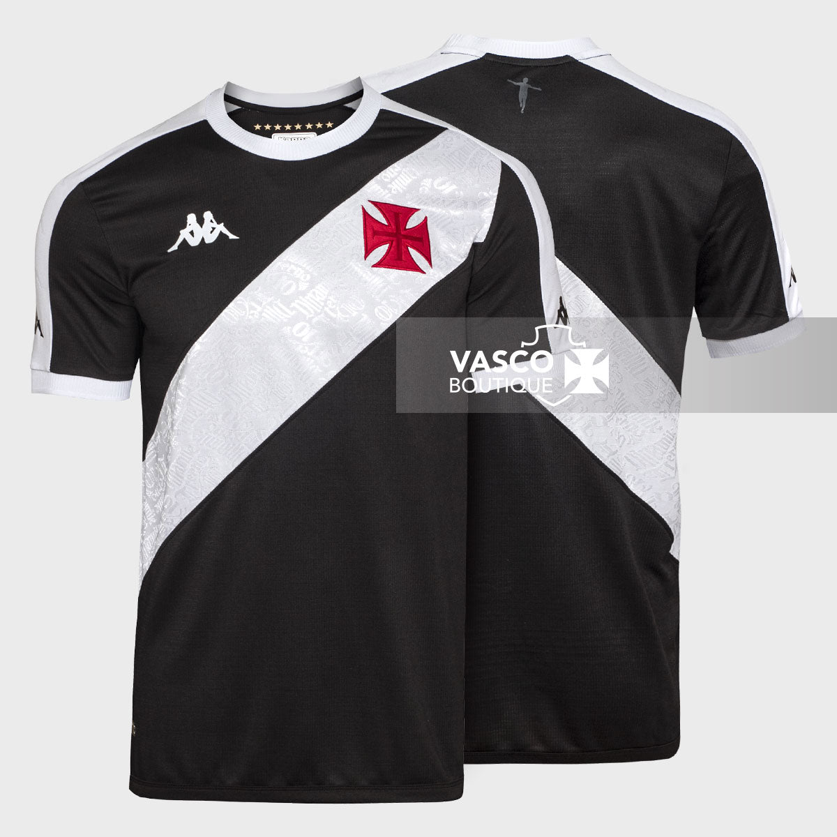 Camisa Vasco Oficial I 2024 Kappa Infantil