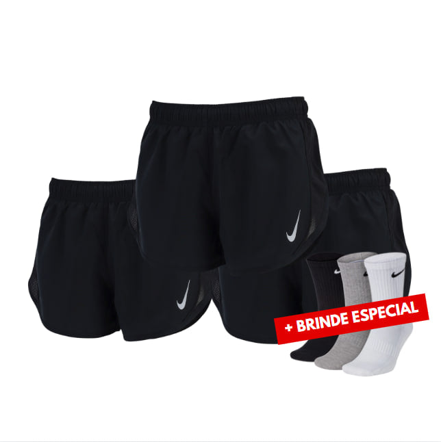 Combo 3 Shorts Femininos + Brinde - QUEIMA DE ESTOQUE